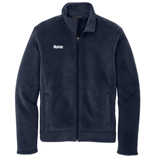 Men/Unisex Port Authority Ultra Warm Brushed Fleece Jacket -- Insignia Blue / River Blue Navy