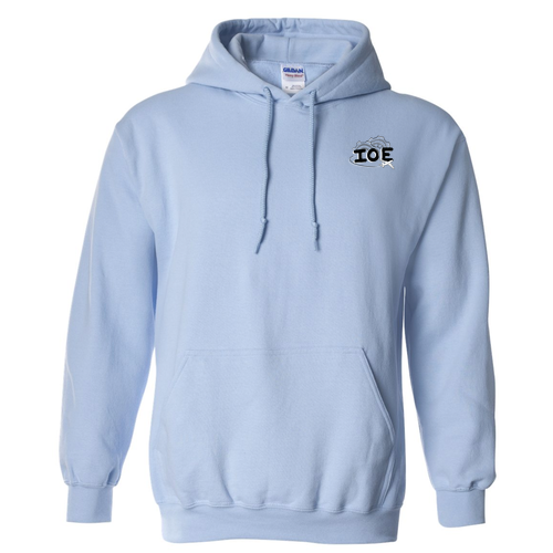 Men/Unisex Gildan Heavy Blend Hooded Sweatshirt -- Light Blue
