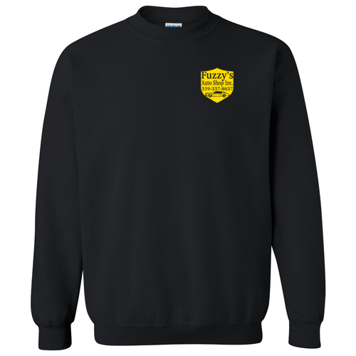 Gildan Heavy Blend Crew Neck Sweatshirt -- Black