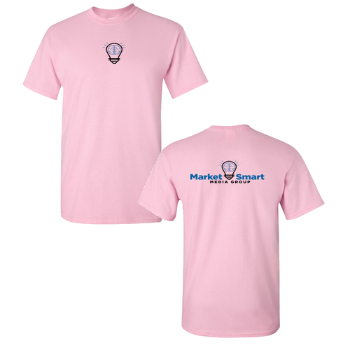 Heavy CottonT-Shirt -- Light Pink