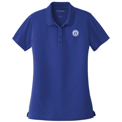 Ladies Port Authority Dry Zone UV Micro Mesh Polo -- True Royal