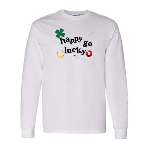 Gildan Heavy Cotton Longsleeve Basic T-Shirt -- White