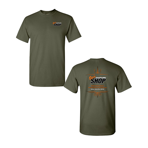 Gildan Heavy Cotton Basic T-Shirt -- Military Green