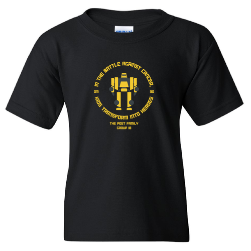 Gildan Heavy Cotton Basic Youth T-Shirt -- Black