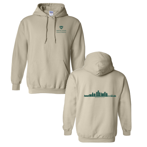 Gildan Heavy Blend Hooded Sweatshirt -- Sand