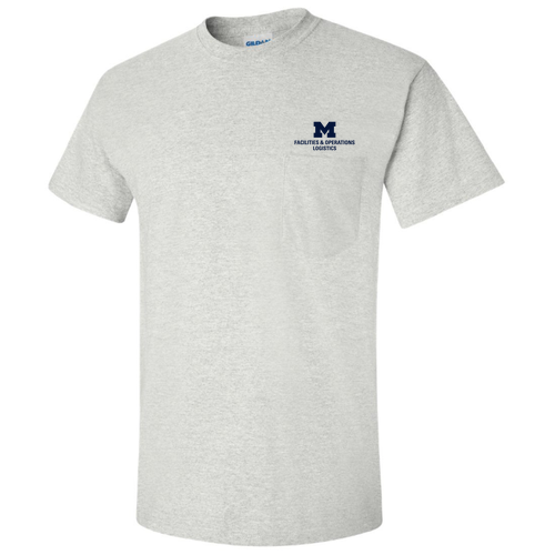 Men/Unisex Gildan Ultra Cotton T-Shirt with Pocket -- Ash, $19