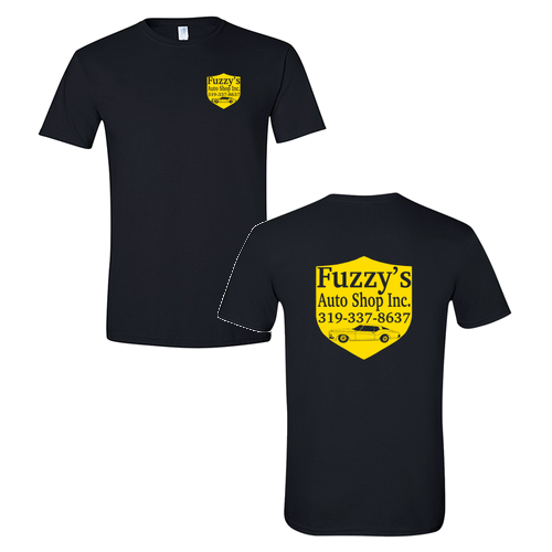 Gildan SoftStyle Fitted T-Shirt -- Black