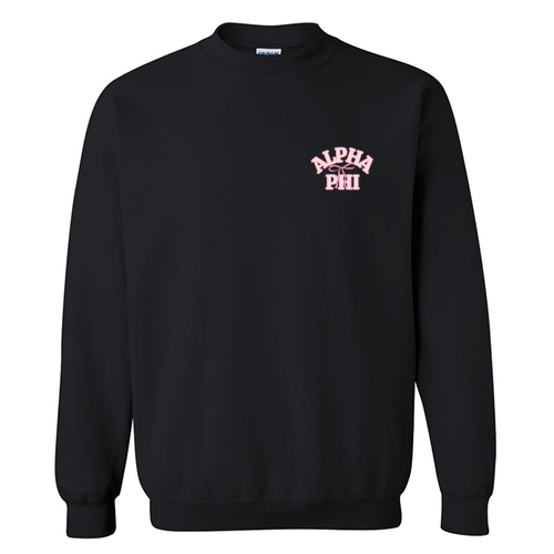 Gildan Heavy Blend Crew Neck Sweatshirt -- Black