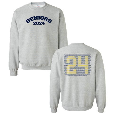 Gildan Heavy Blend Crew Neck Sweatshirt -- Sport Grey