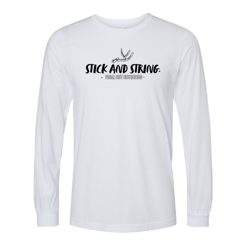 Bella+Canvas Unisex Triblend Long Sleeve Tee- Triblends -- Solid White Triblend