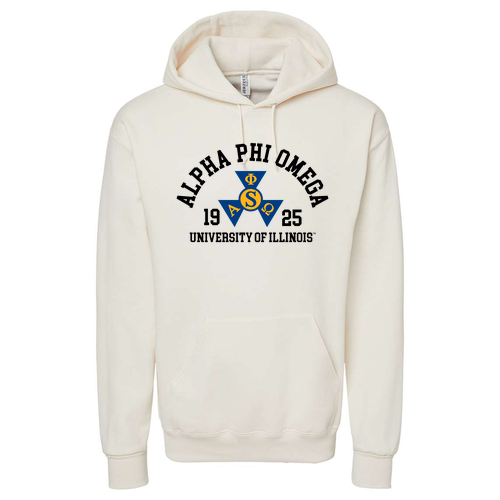 Jerzees 8 oz 50/50 Nublend Adult Hooded Sweatshirt -- Sweet Cream Heather