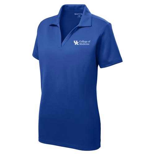 Embroidered Sport-Tek Ladies PosiCharge RacerMesh Polo -- True Royal