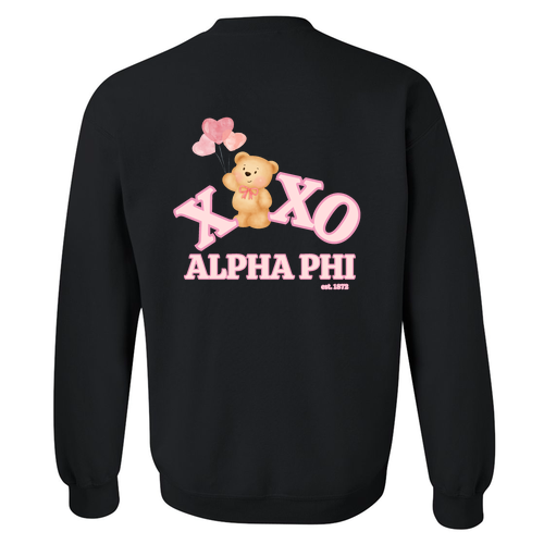 Gildan Heavy Blend Crew Neck Sweatshirt -- Black