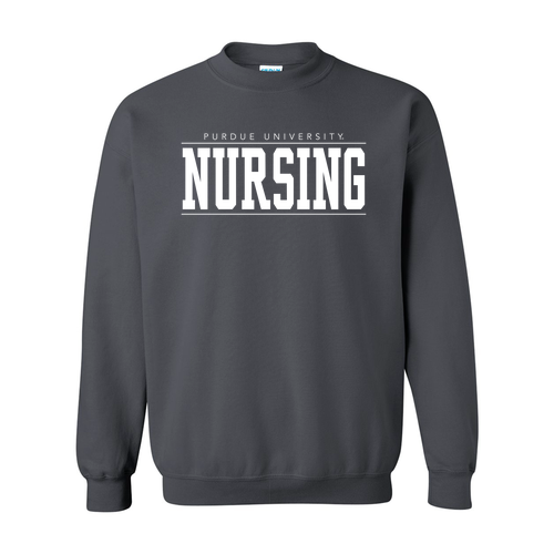 Gildan Heavy Blend Crew Neck Sweatshirt -- Charcoal