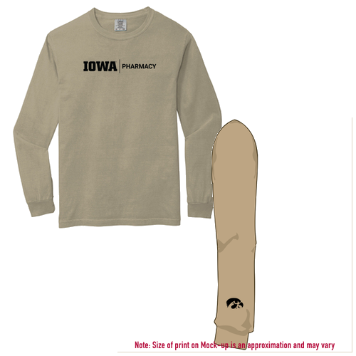 Comfort Colors Ringspun Long Sleeve Tee -- Sandstone