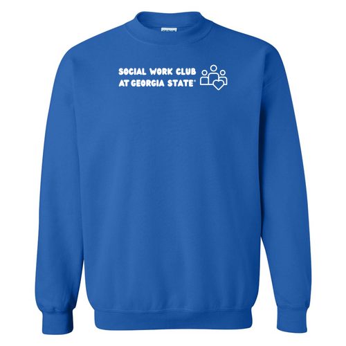 Gildan Heavy Blend Crew Neck Sweatshirt -- Royal