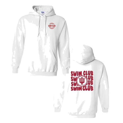 Gildan Heavy Blend Hooded Sweatshirt -- White