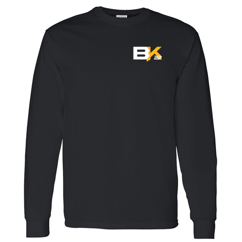 Gildan Heavy Cotton Longsleeve Basic T-Shirt -- Black