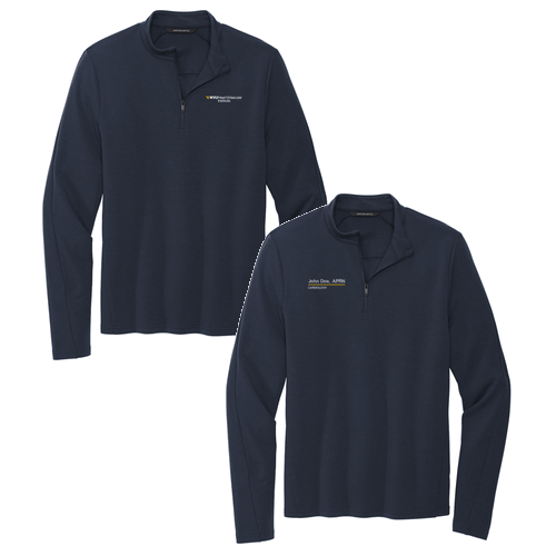 Mercer+Mettle Stretch 1 / 4-Zip Pullover -- Night Navy