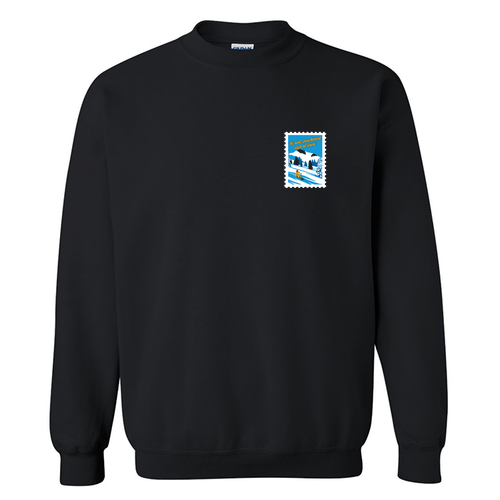 Gildan Heavy Blend Crew Neck Sweatshirt -- Black