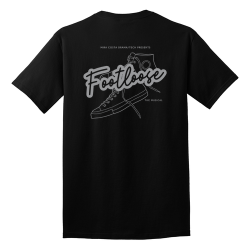 Port and Company 5.4 oz Cotton T-Shirt -- Jet Black