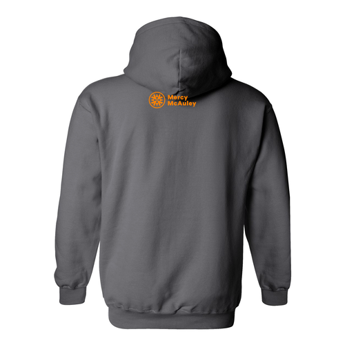 Gildan Heavy Blend Hooded Sweatshirt -- Charcoal