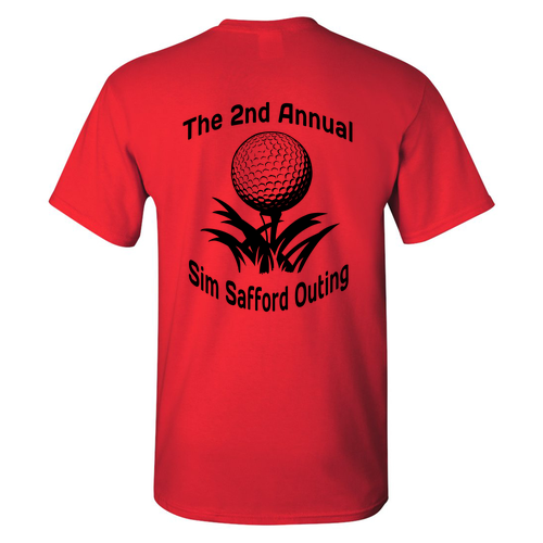 Gildan Heavy Cotton Basic T-Shirt -- Red