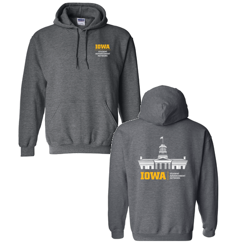 Gildan Heavy Blend Hooded Sweatshirt -- Dark Heather