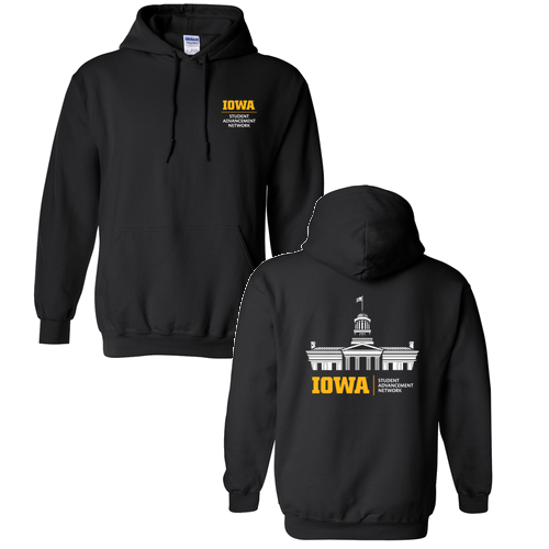 Gildan Heavy Blend Hooded Sweatshirt -- Black