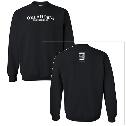 Gildan Heavy Blend Crew Neck Sweatshirt -- Black
