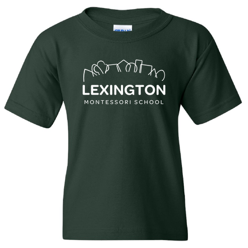 Gildan Heavy Cotton Basic Youth T-Shirt -- Forest Green