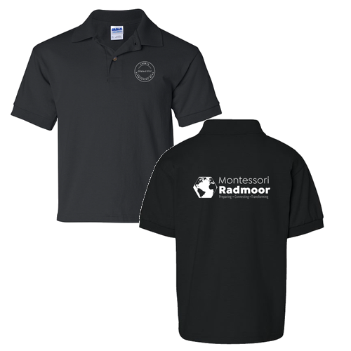 Gildan Youth 50/50 Sport Shirt -- Black