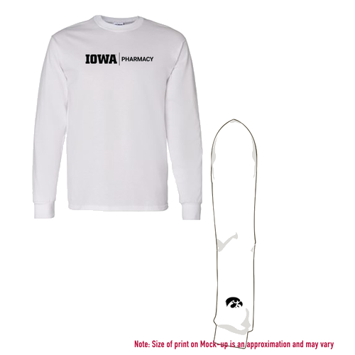 Gildan Heavy Cotton Longsleeve Basic T-Shirt -- White