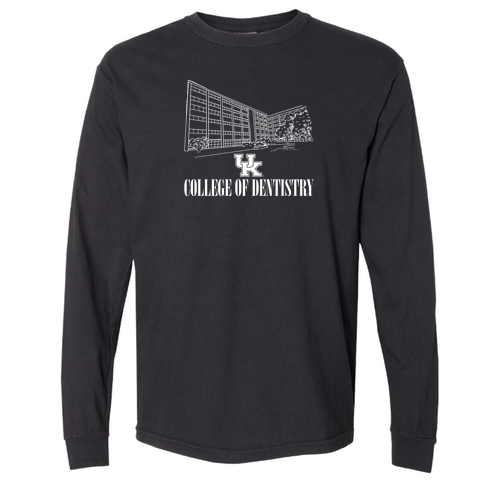 Comfort Colors Ringspun Long Sleeve Tee -- Black