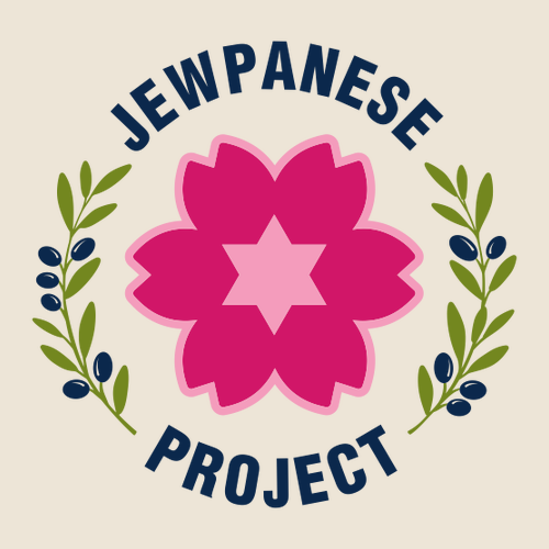 Canvas Tote with Contrasting Handles -- Natural / Indigo -- Screenprinted