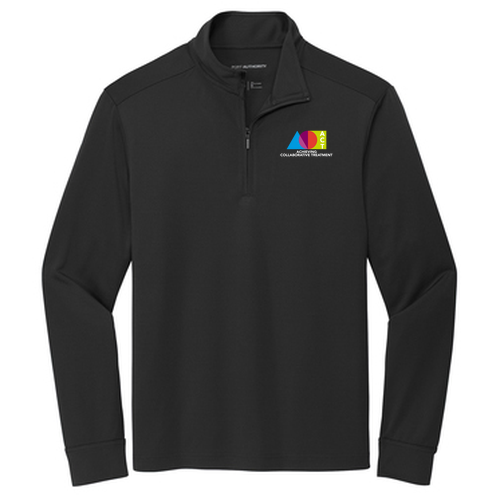 Port Authority C-Free Snag-Proof 1/4-Zip -- Deep Black