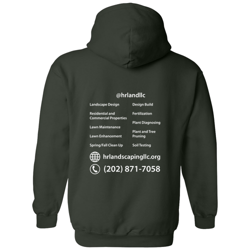 Gildan Heavy Blend Hooded Sweatshirt -- Forest Green