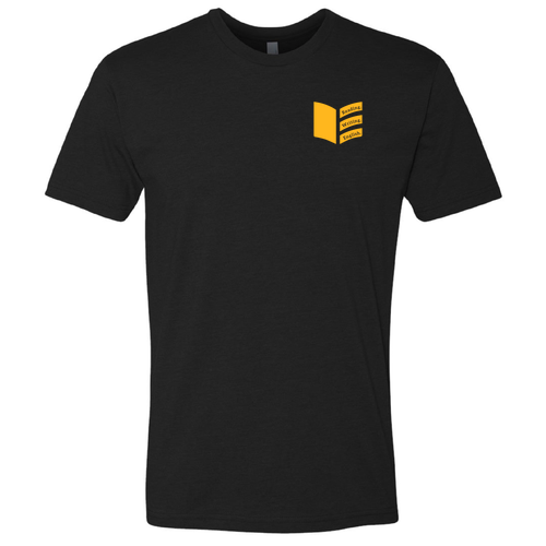 Next Level Mens CVC Crew -- Black
