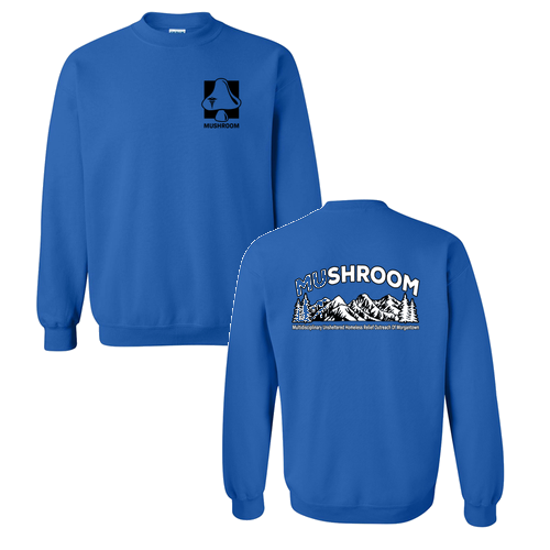 Gildan Heavy Blend Crew Neck Sweatshirt -- Royal