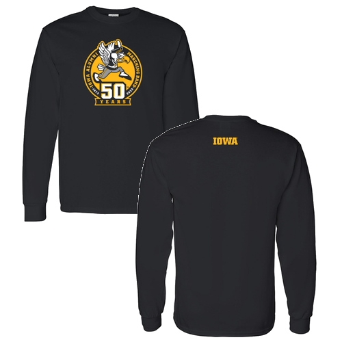 Gildan Heavy Cotton Longsleeve Basic T-Shirt -- Black