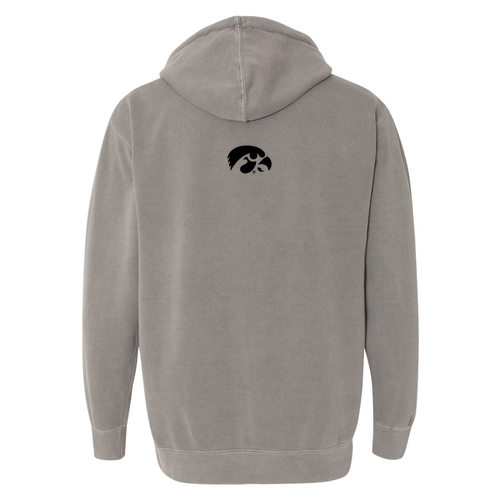 Comfort Colors Garment Dyed Hooded Pullover Sweatshirt -- Grey