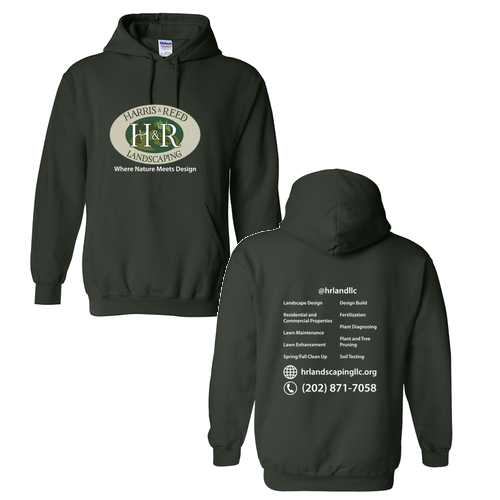 Gildan Heavy Blend Hooded Sweatshirt -- Forest Green