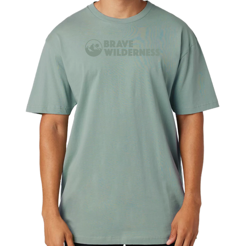 Brave on Seafoam | Adult Premium Short Sleeve Tee -- Seafoam
