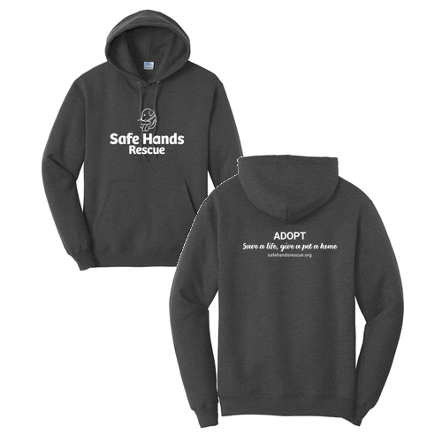 Port and Company - Core Fleece Pullover Hooded Sweatshirt -- Dark Heather Grey
