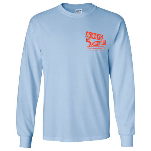 Gildan Heavy Cotton Longsleeve Basic T-Shirt -- Light Blue