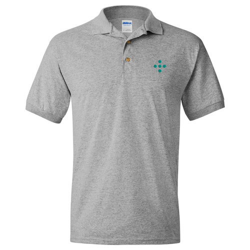 Gildan Jersey Knit Basic 50/50 Sport Shirt -- Sport Grey