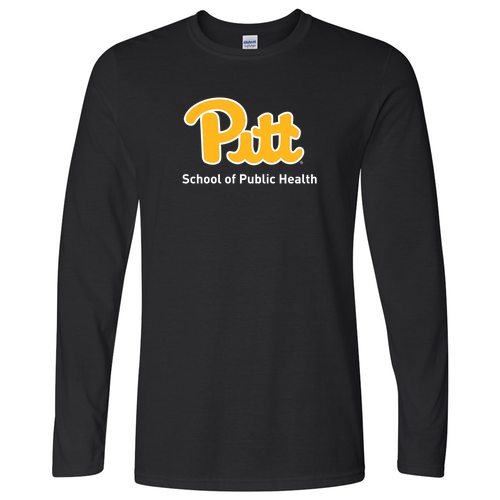 Gildan Softstyle Longsleeve T Shirt -- Black