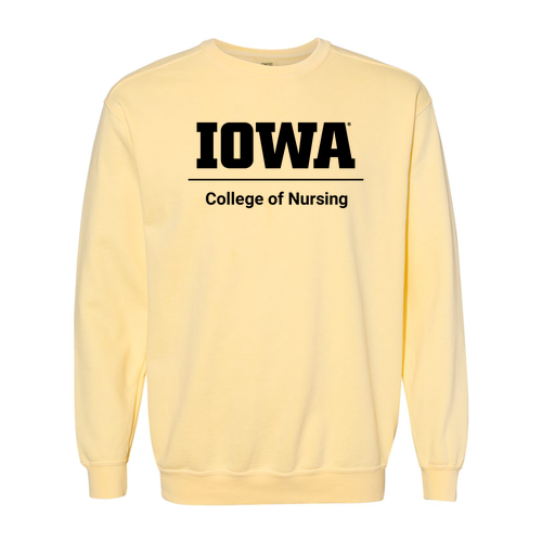 Comfort Colors Crewneck Sweatshirt -- Butter