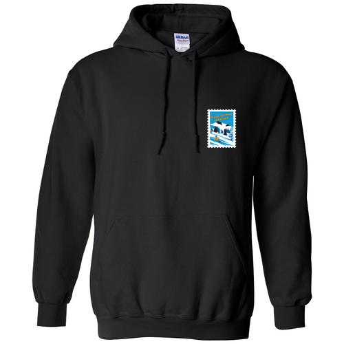 Gildan Heavy Blend Hooded Sweatshirt -- Black