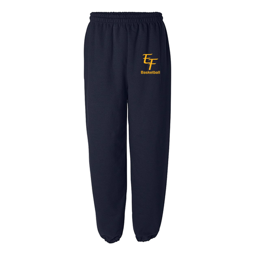 Gildan Elastic Bottom Sweatpants -- Navy